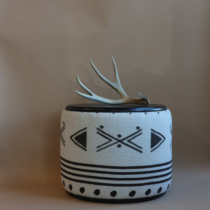 Indigo Arrows 24" Elements Drum Stools