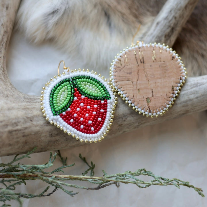 Keegan W. Heartberry Drop Earrings