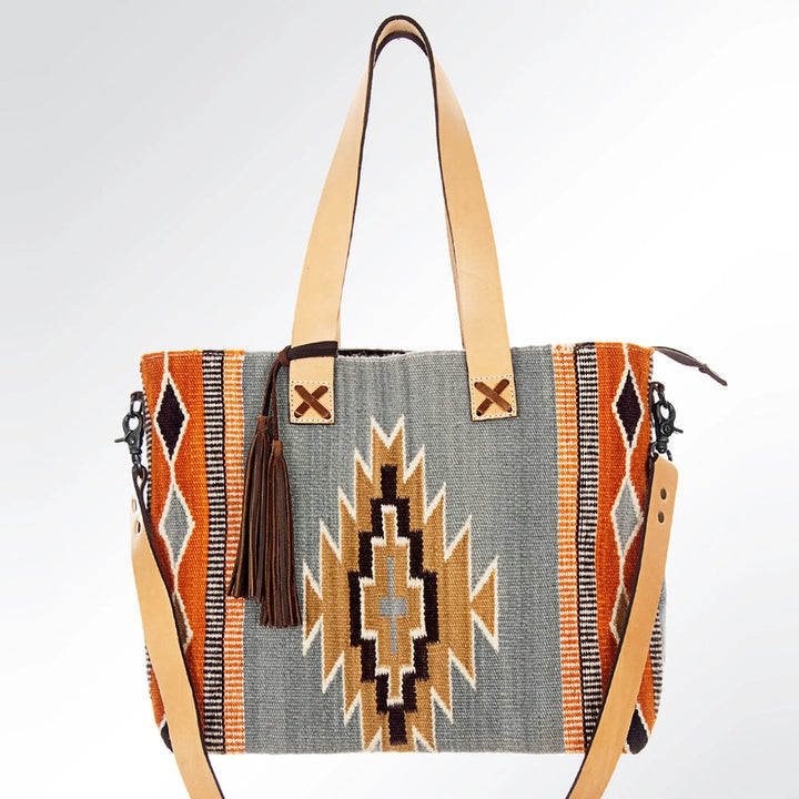 LS Western Southwestern Wool Tote