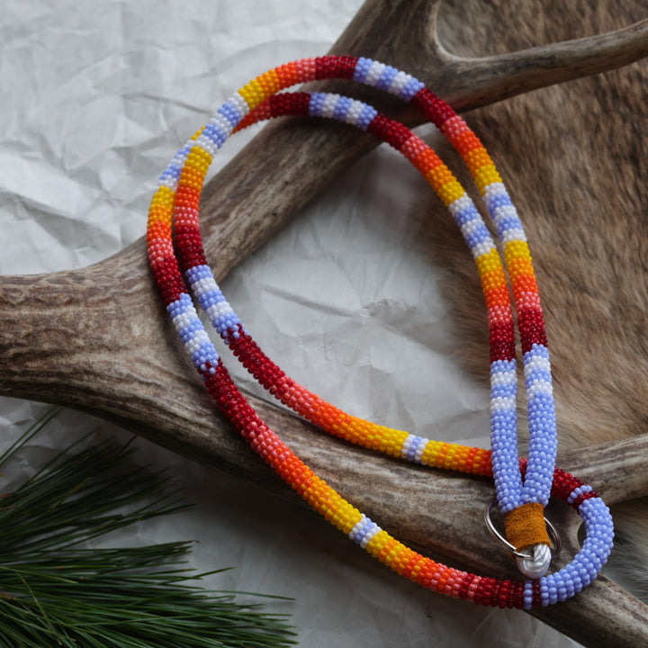 Keegan W. Beaded Neck Lanyards