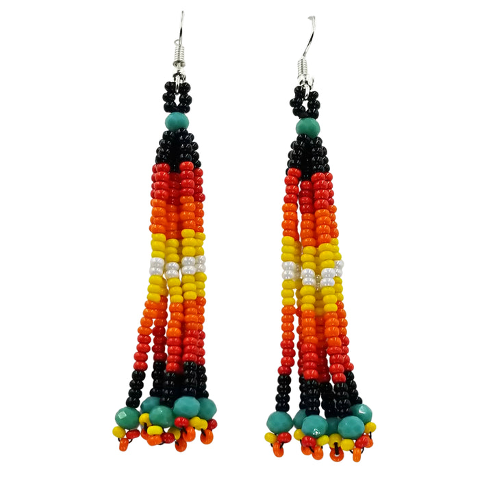 Tribal Roots 6 Fringe Earrings