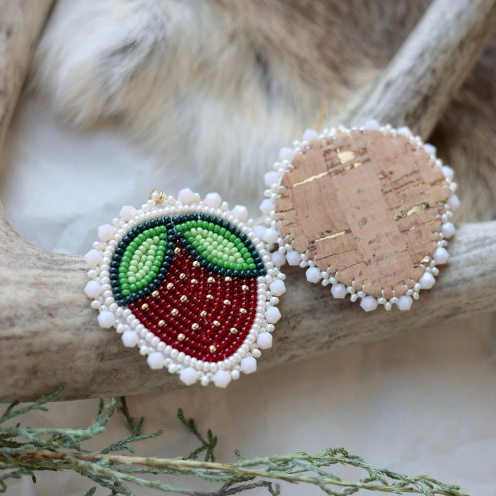 Keegan W. Heartberry Drop Earrings