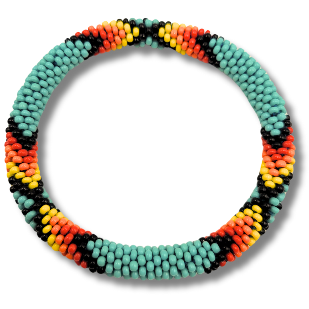 Tribal Roots Crochet Bangles