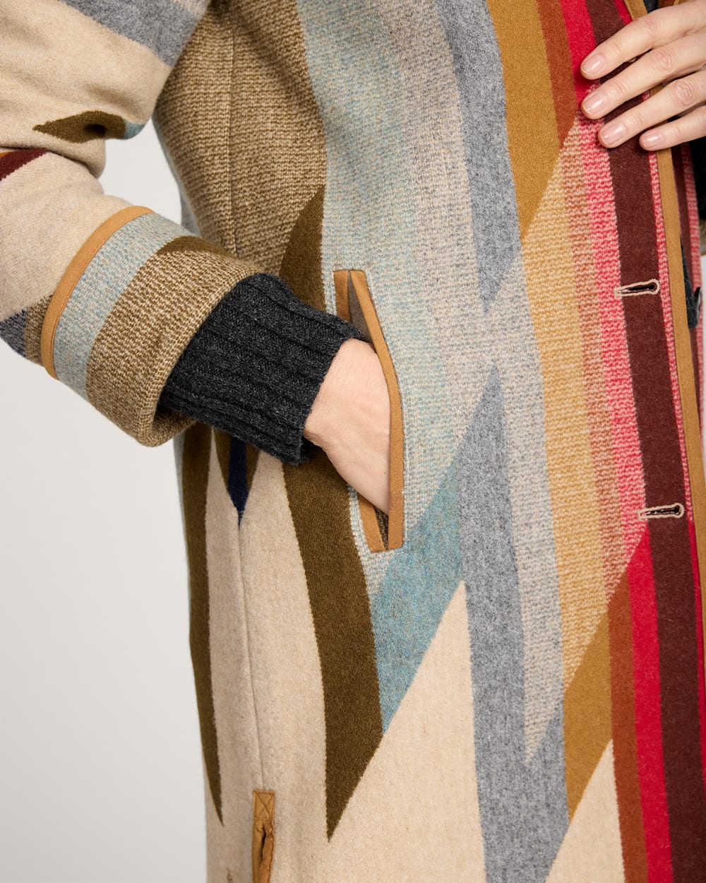 Pendleton Wyeth Trail Wool Blanket Coat