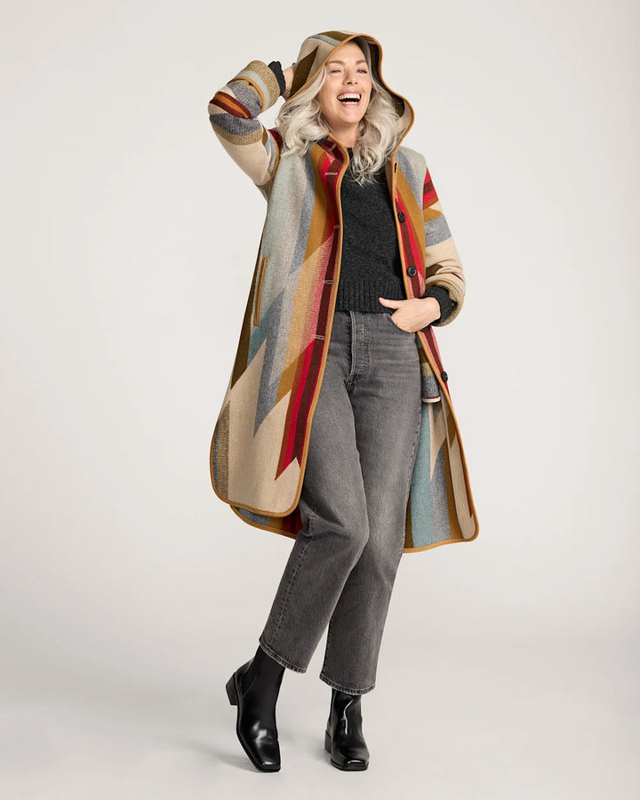 Pendleton Wyeth Trail Wool Blanket Coat