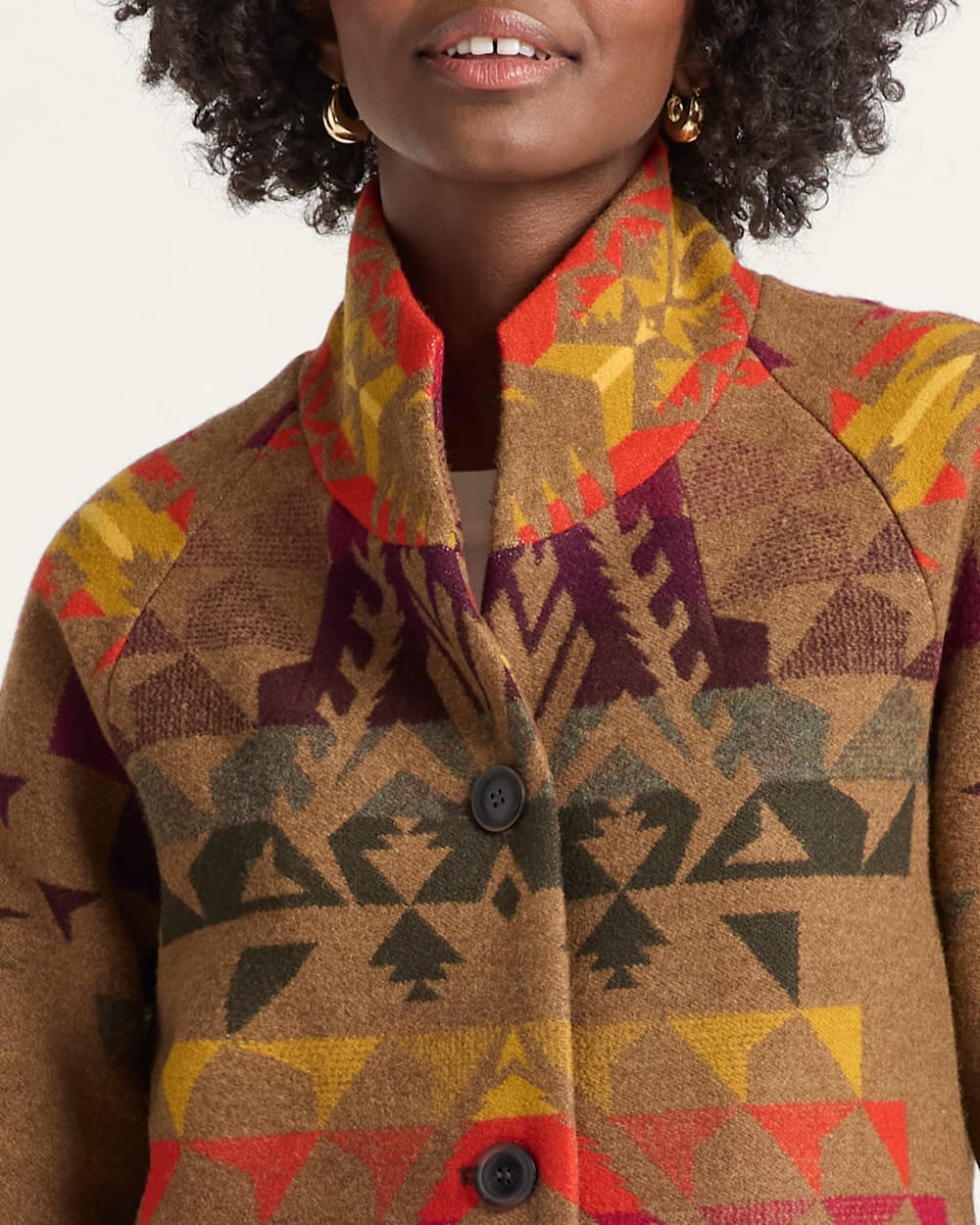 Pendleton Women's Autumn Birch Archive Blanket Coat