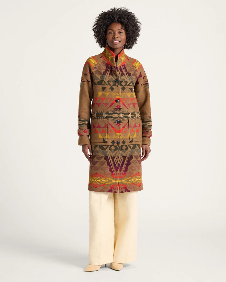Pendleton Women's Autumn Birch Archive Blanket Coat