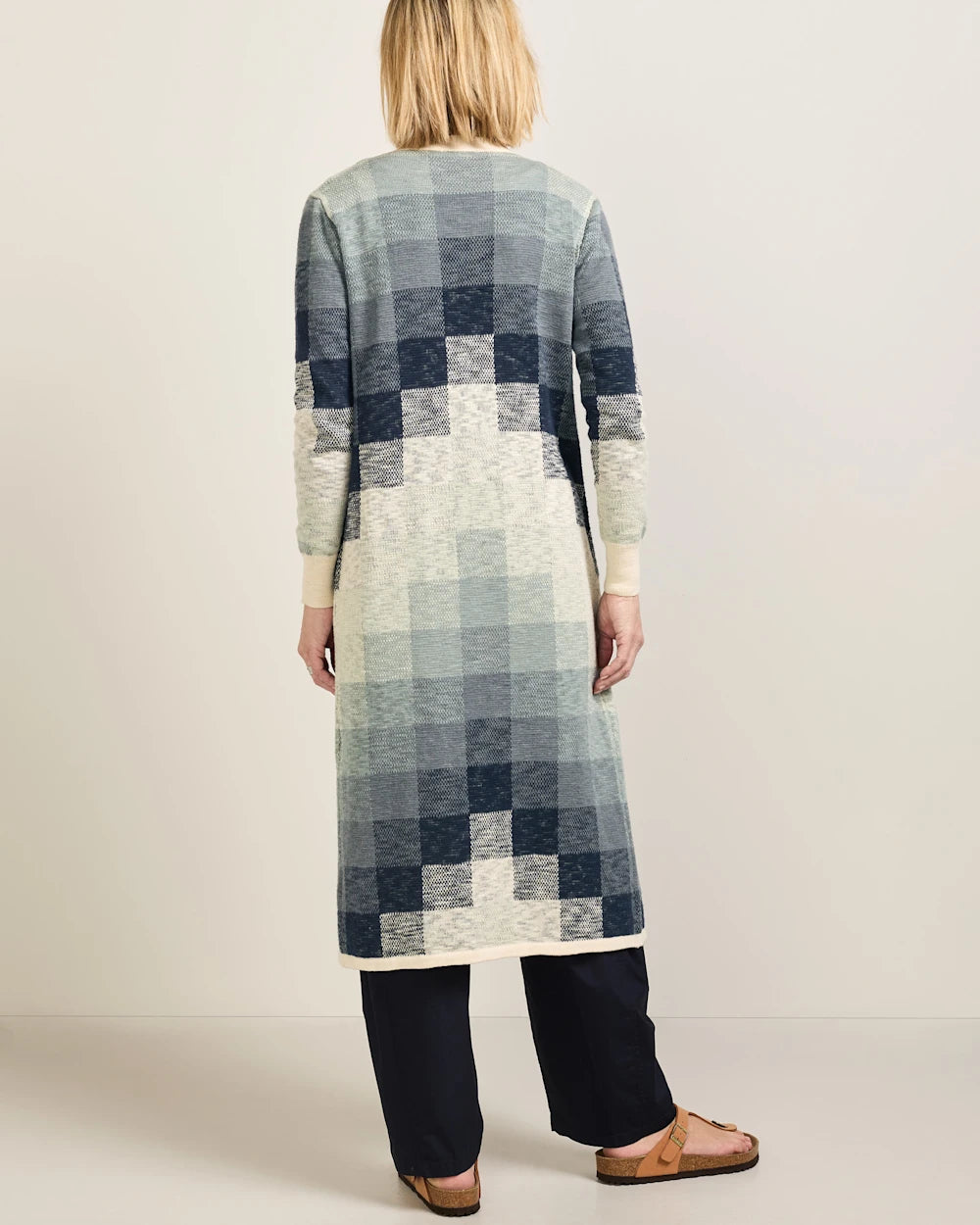 Pendleton Navy Cotton Duster Sweater