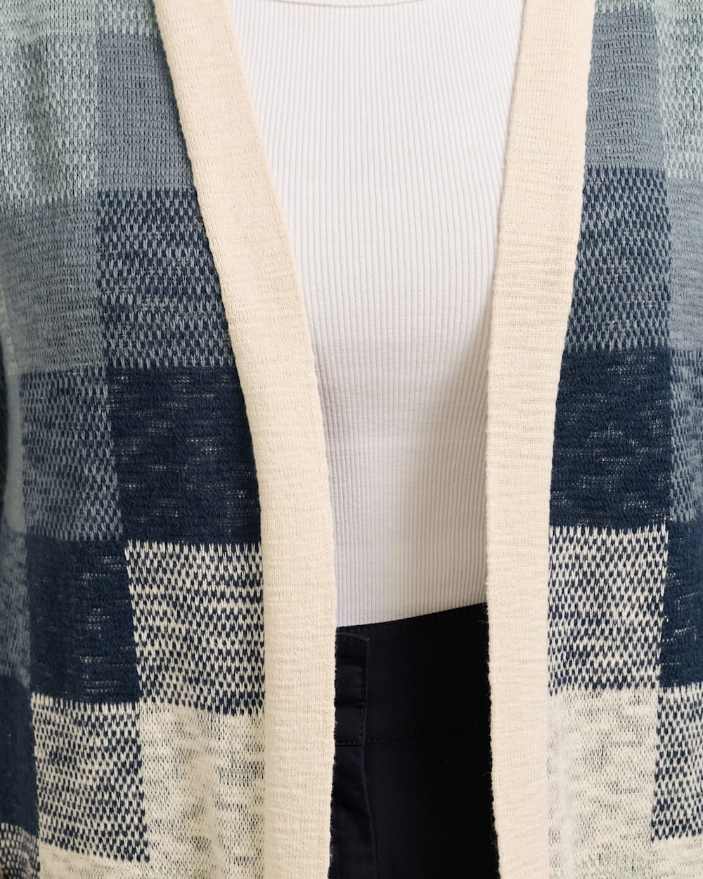Pendleton Navy Cotton Duster Sweater