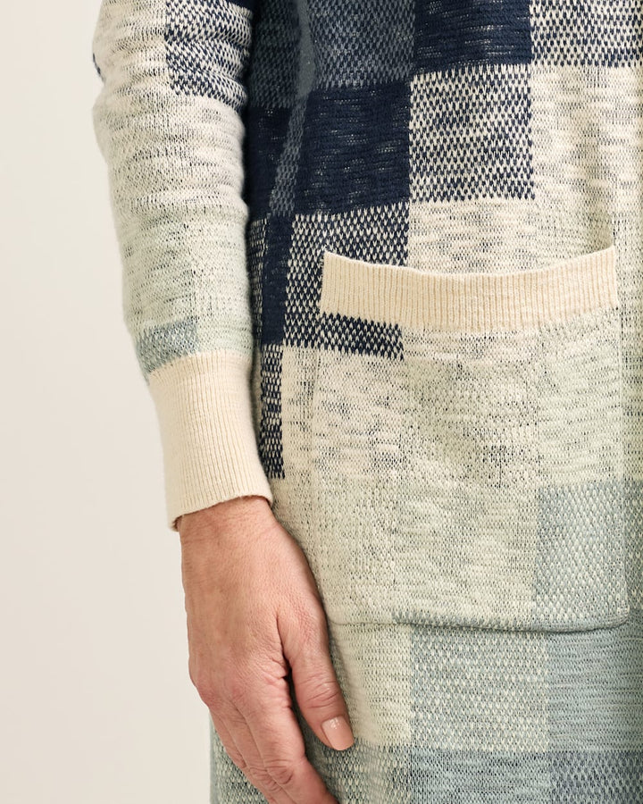 Pendleton Navy Cotton Duster Sweater