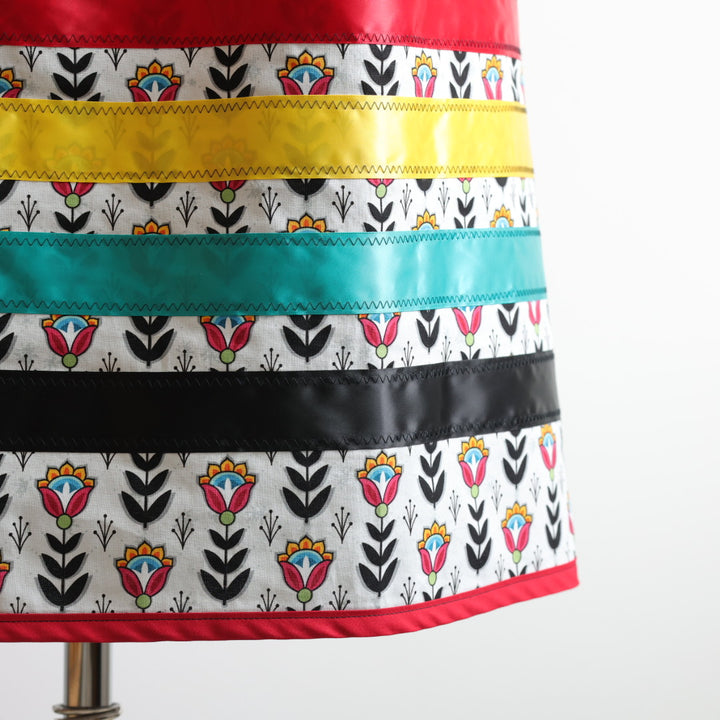 Vi's CREE-ations Blossoming Floral Ribbon Skirt