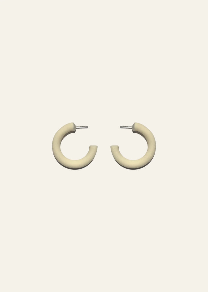 Assinewe Jewelry Clay Hoops