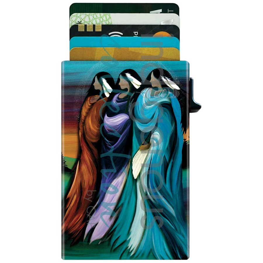 CAP Three Sisters Metal Card Holder