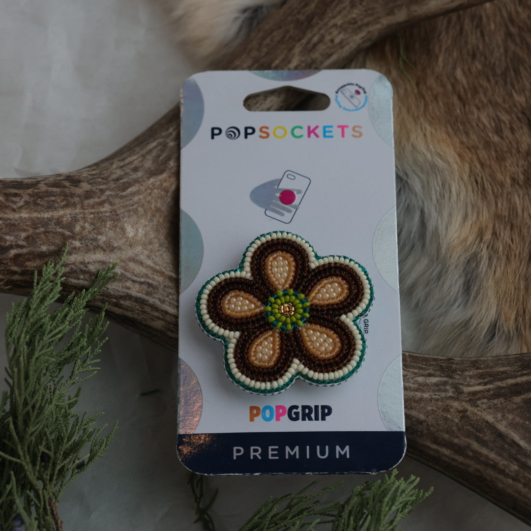 Keegan W. Floral Beaded Popsockets