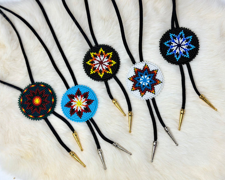 Beth Rose Designs Beaded Star Bolo Ties