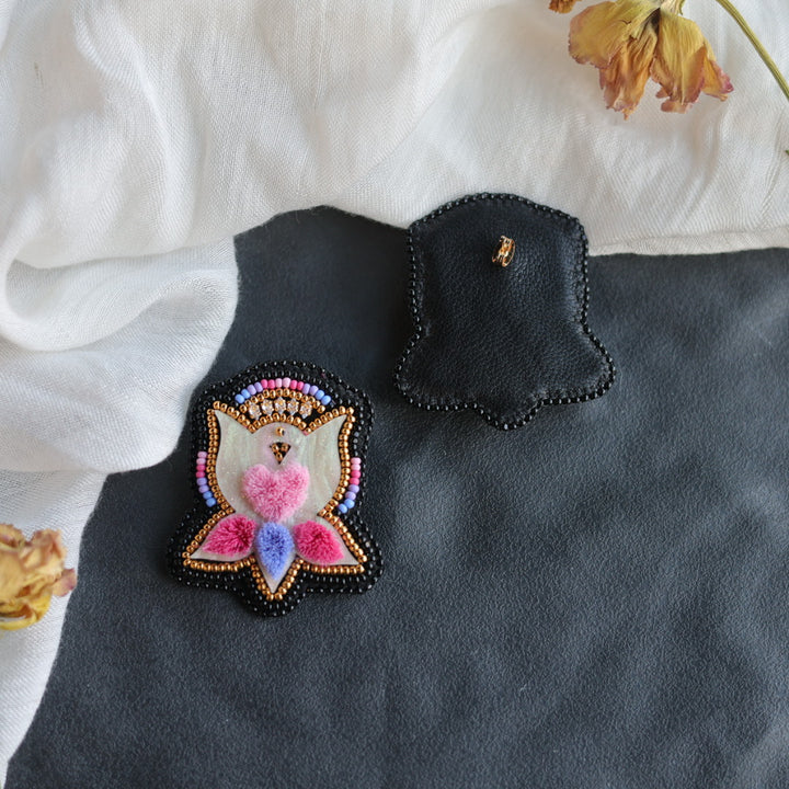 Beth Rose Designs Tulip Tufted Earrings