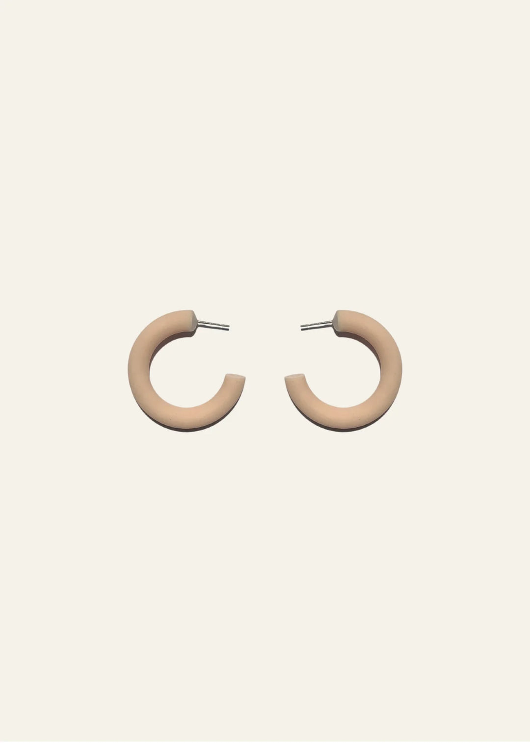 Assinewe Jewelry Clay Hoops