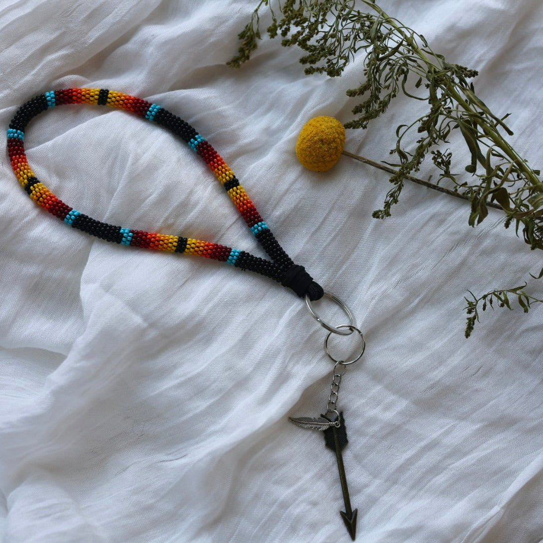 Prairie Beads Wrap Wrist Lanyard