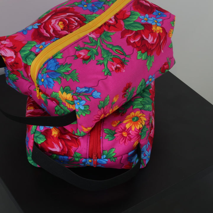 Phoenyx Designs Kokum Floral Cosmetic Bag