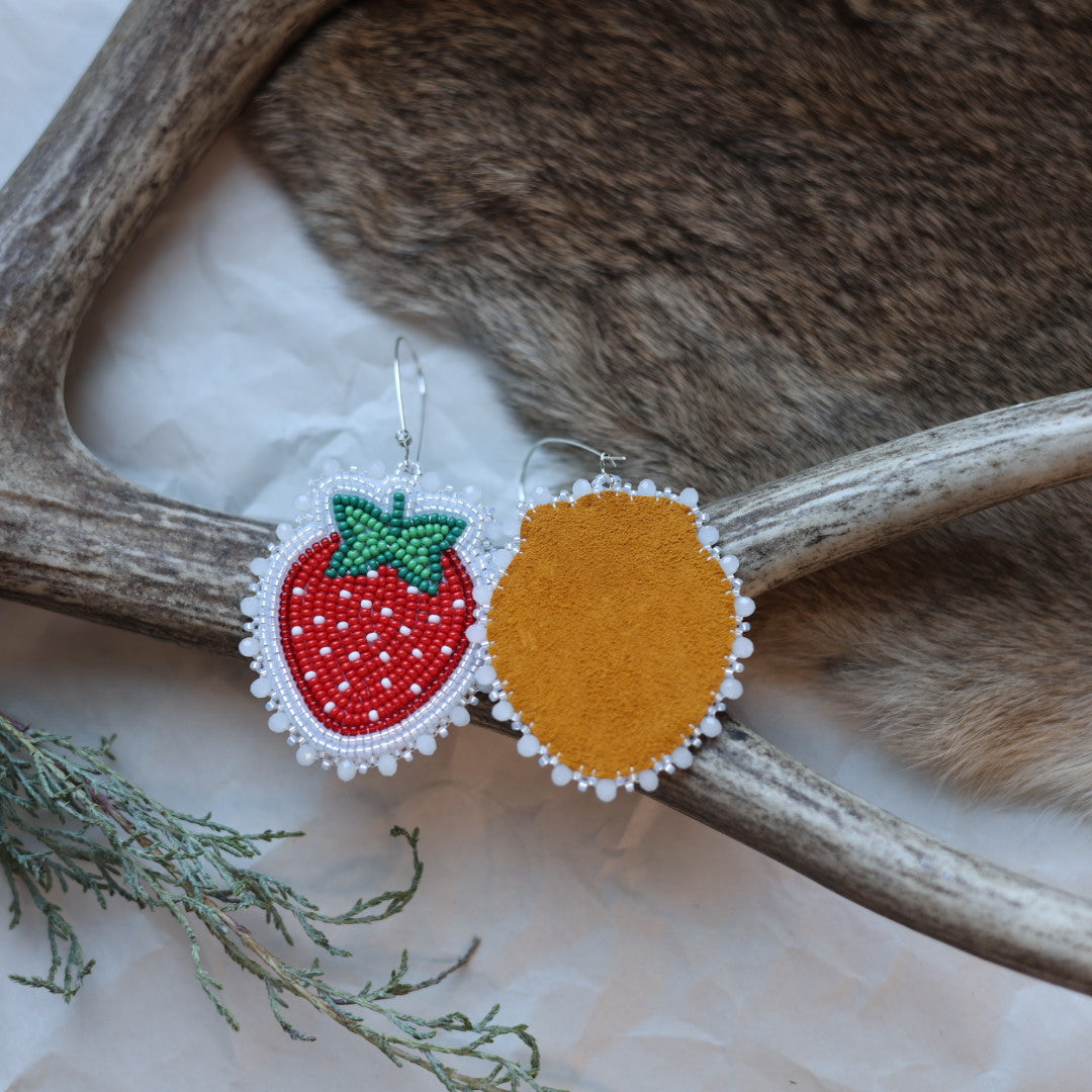 Keegan W. Strawberry Drop Earrings