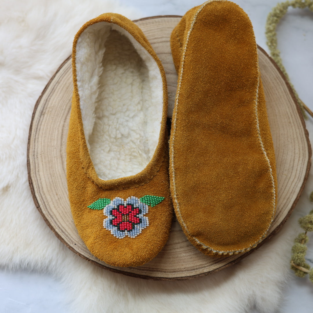 T.Sullivan Size 10 Women Baby Blue Flower Ballerina Slippers