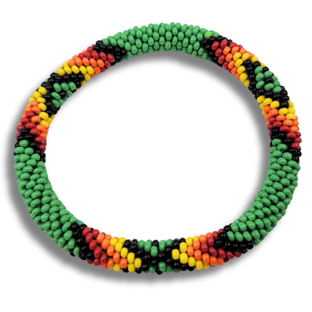 Tribal Roots Crochet Bangles