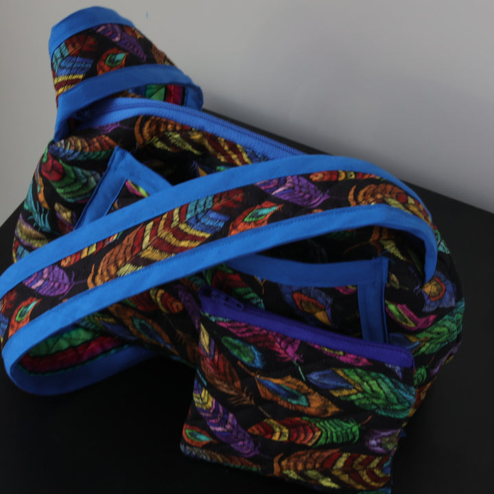 Phoenyx Designs Feather Quilted Bag