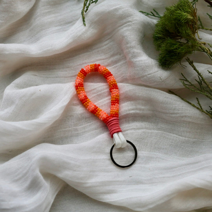 Prairie Beads Monotone Wrap Finger Lanyard