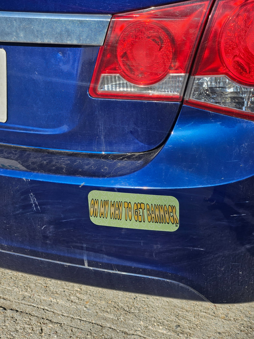 Ookus D Bannock Bumper Sticker