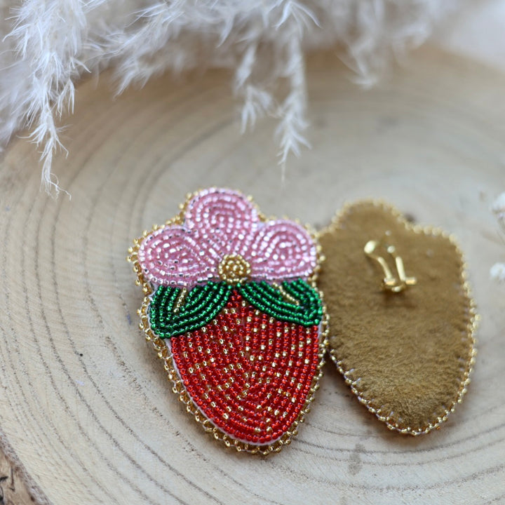 Sophie's Creations Strawberry Earrings