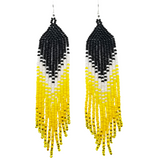 Tribal Roots Ombre Finge Earrings