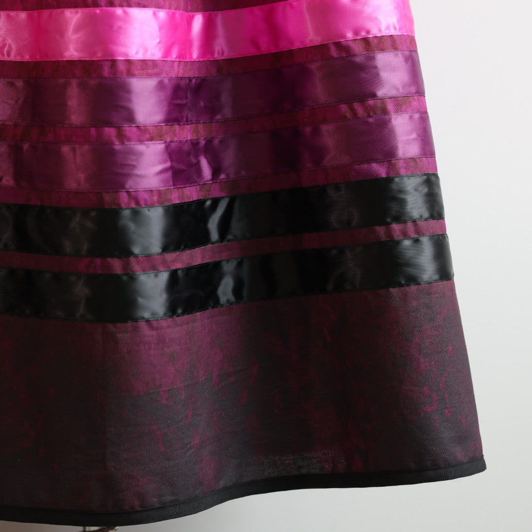 Phoenyx Designs Magenta Ombre Ribbon Skirt