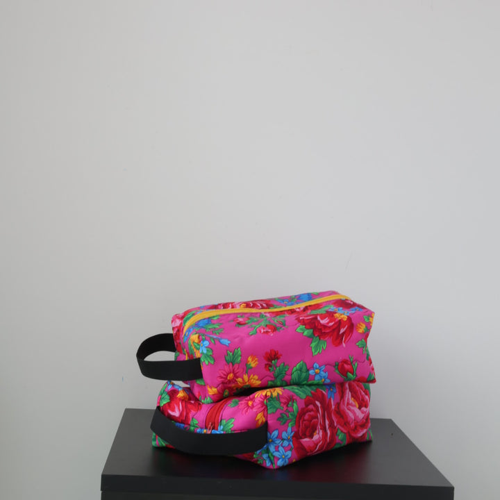 Phoenyx Designs Kokum Floral Cosmetic Bag