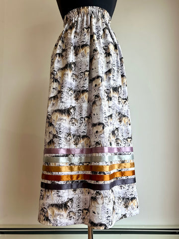 Infinity Inspired Designs Wolves Ribbon Skirt
