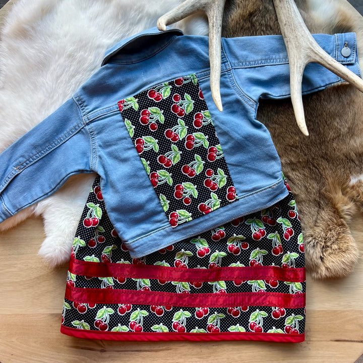 Vi's CREE-ations Cherry Girls Ribbon Set