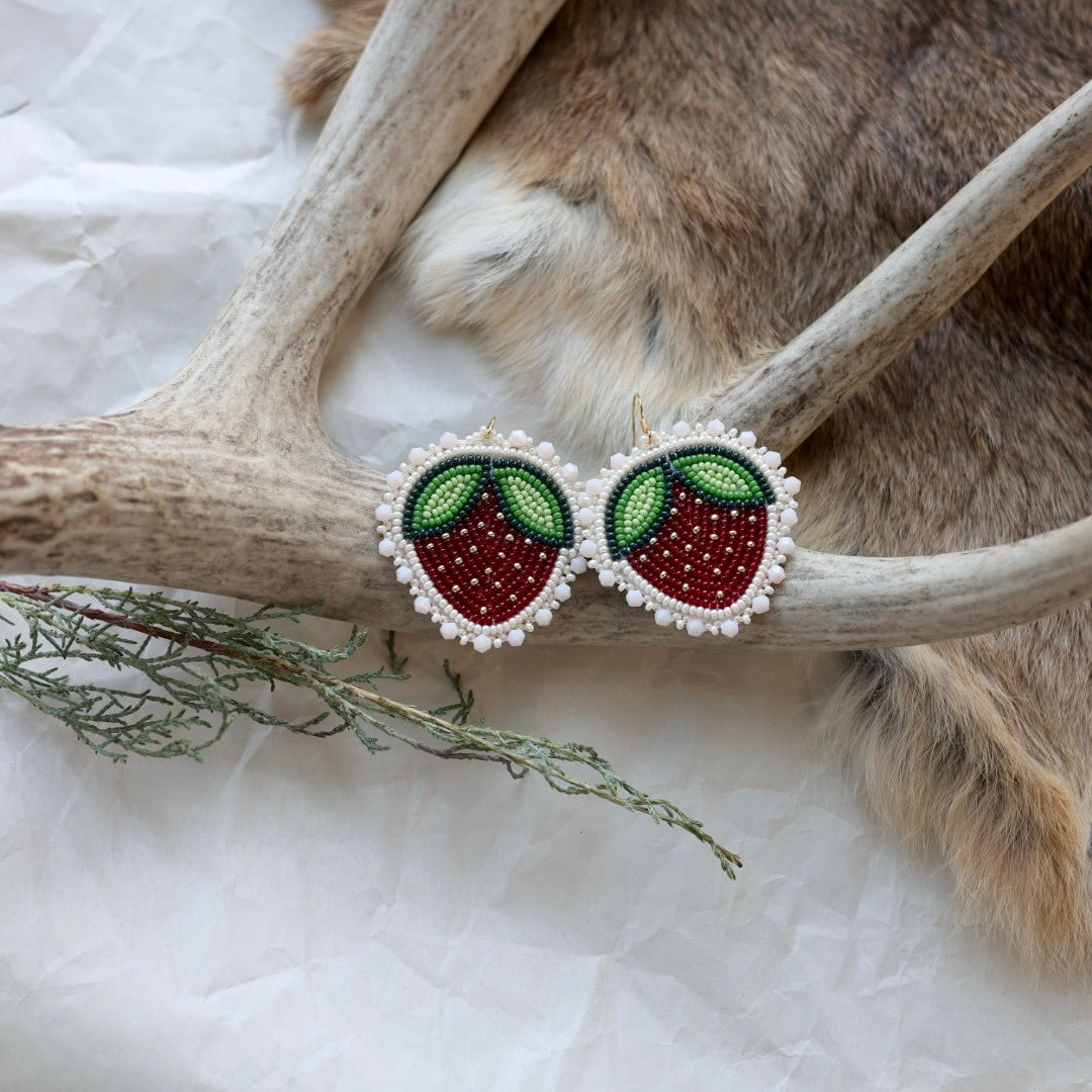 Keegan W. Heartberry Drop Earrings