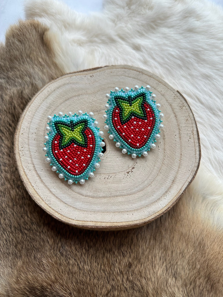 Keegan W. Strawberry Studs