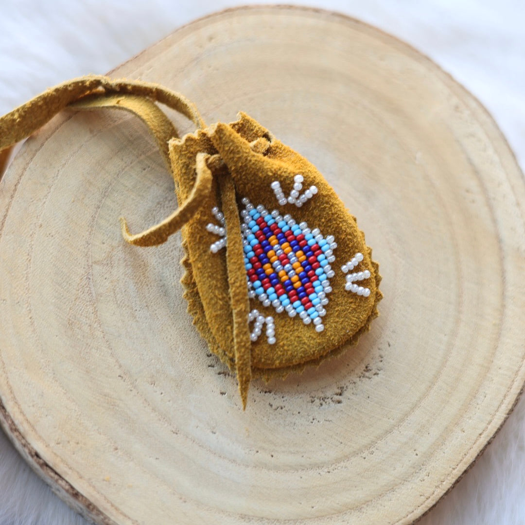 T. Sullivan Beaded Medicine Pouch