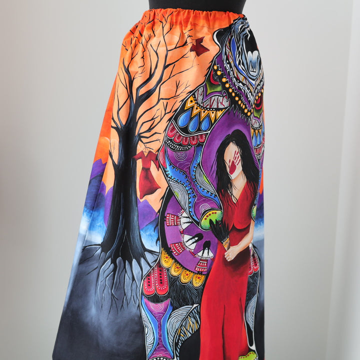 Vi's CREE-ations Ganawenda (To Protect) Ribbon Skirt