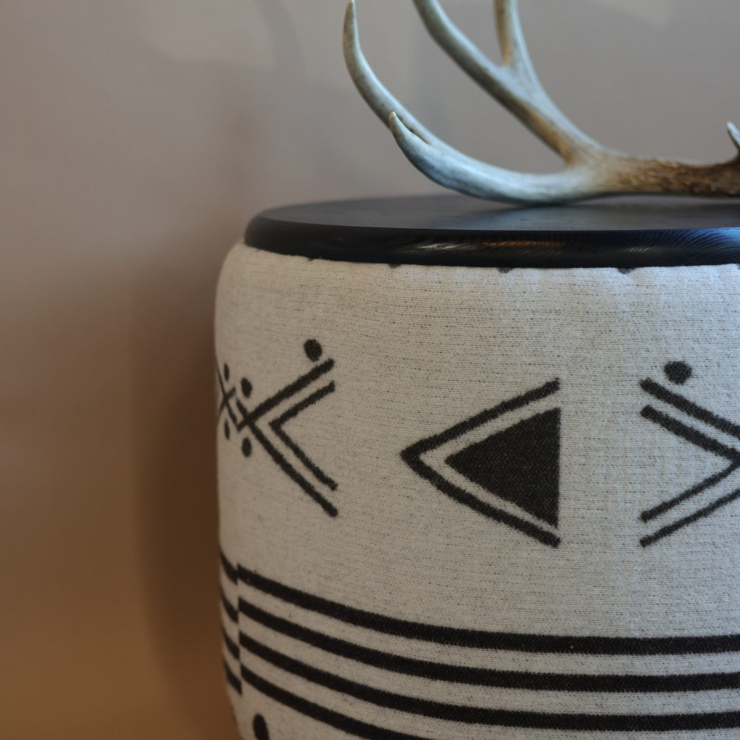 Indigo Arrows 24" Elements Drum Stools