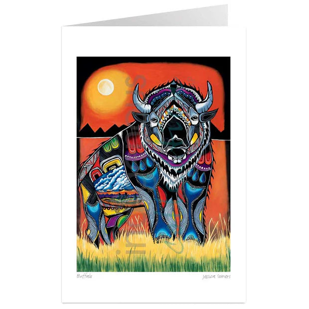CAP Buffalo Framed Art Print