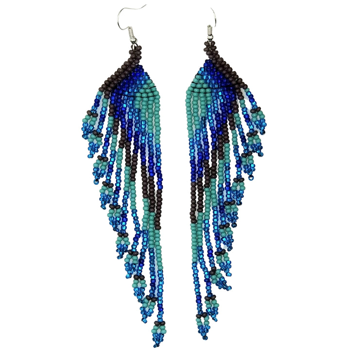 Tribal Roots Cascade Fringe Earrings