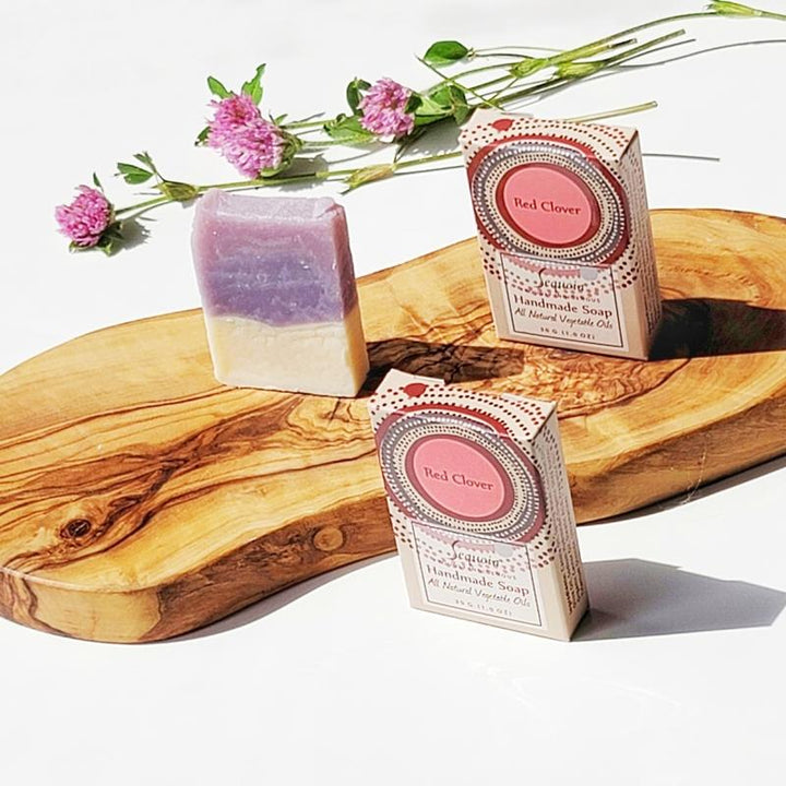 Sequoia Red Clover Mini Soap