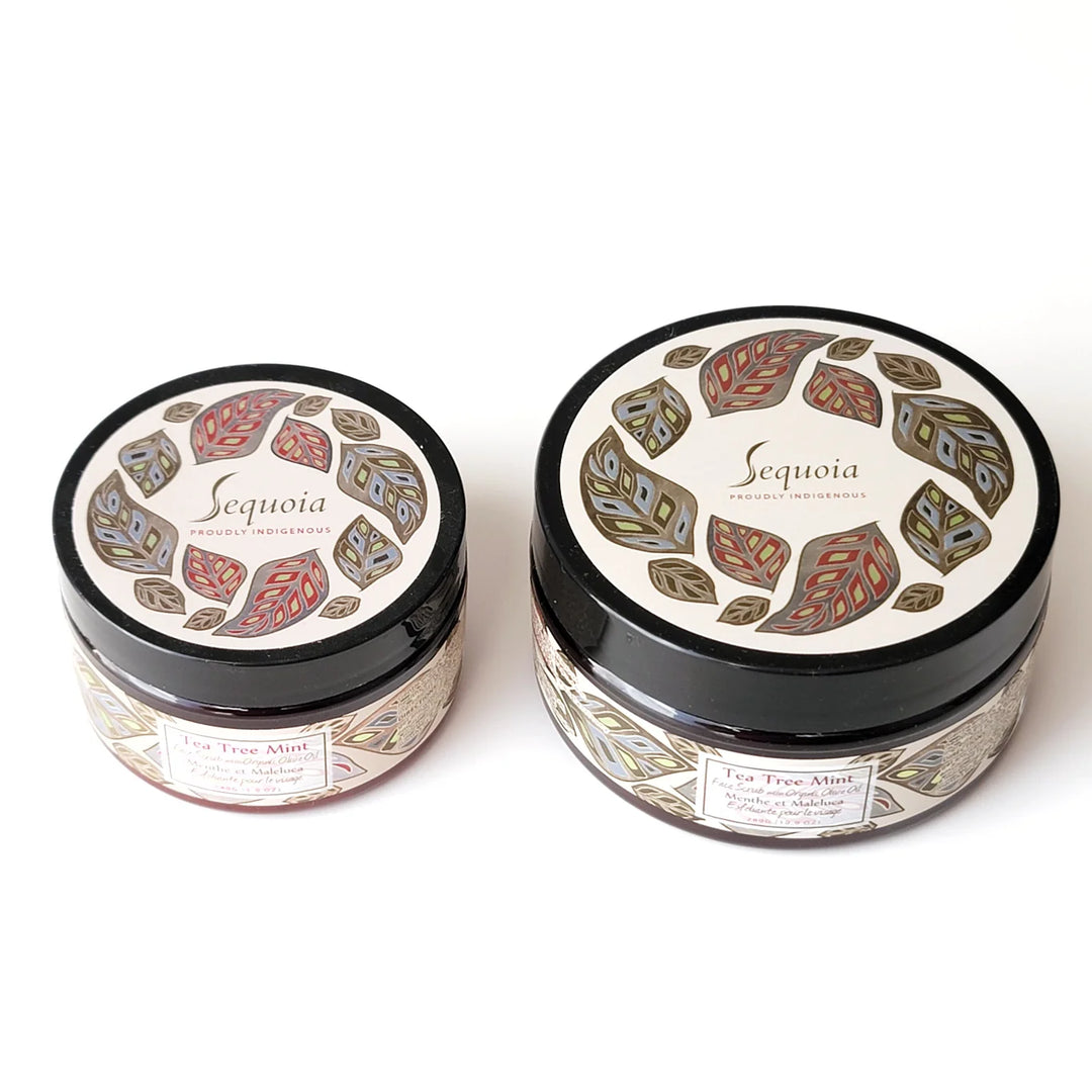 Sequoia Tea Tree Mint Face Scrub