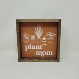"Plant Mom" Wood Sign by william rae designs