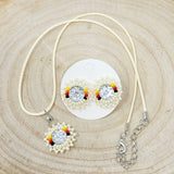 Pauline M Beaded Earring & Necklace Sets