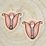 Beth Rose Designs Beaded Tulip Earrings