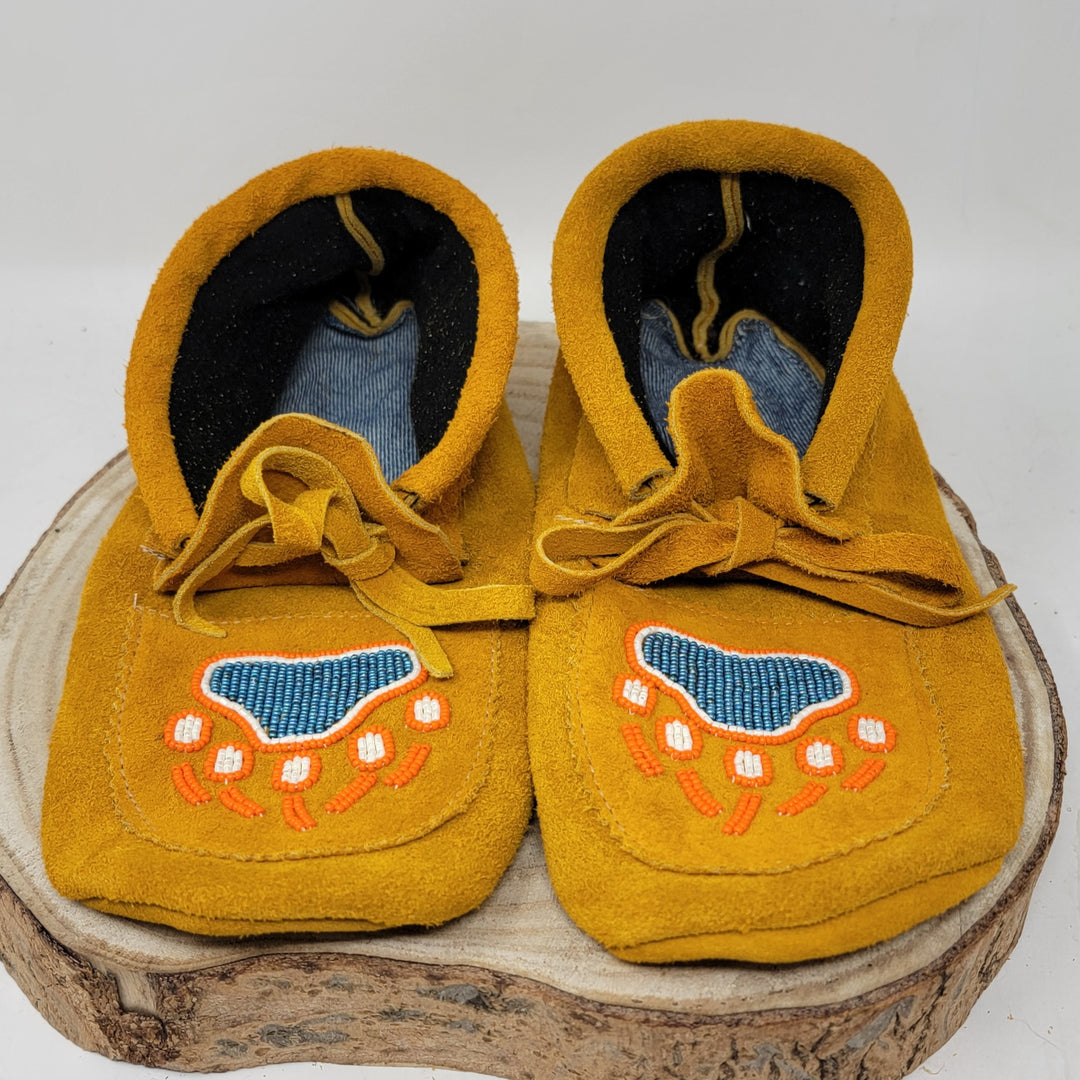 Sandra L Handmade Beaded Moccasins