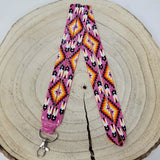 Beaded Loomed Lanyard - Many Feathers Pattern by Four D