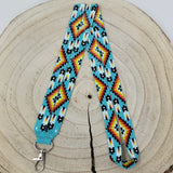 Beaded Loomed Lanyard - Many Feathers Pattern by Four D